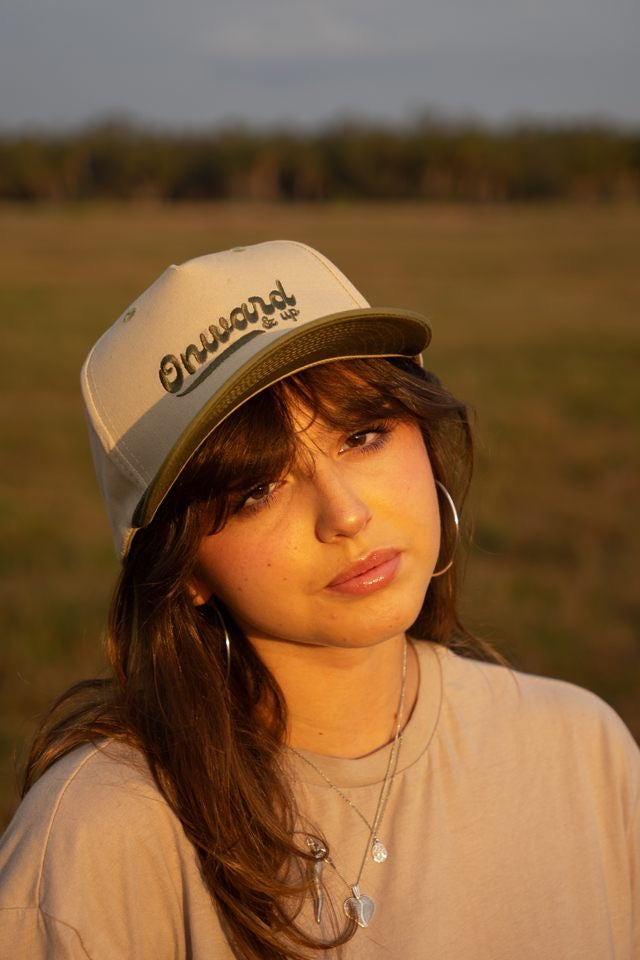 Onward & Up Olive Green Snapback